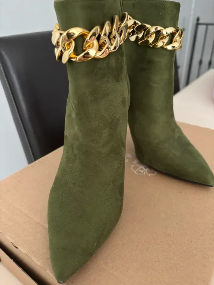 Bottines au talons sans plate-forme - photo numéro 2