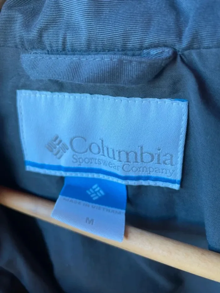 Columbia Coupe-Vent Gris à Capuche Homme M – Veste Windbreaker Zip - photo numéro 10