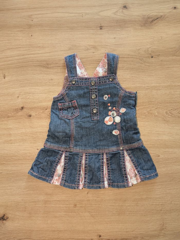 Robe en jean, bébé fille, 3 mois, Kitchoun