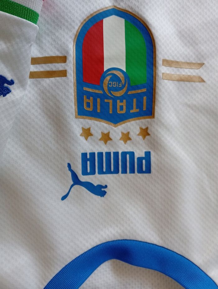 Maillot de football  puma entraînement Italie - photo numéro 3