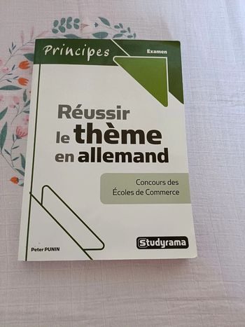 Réussir le thème en allemand