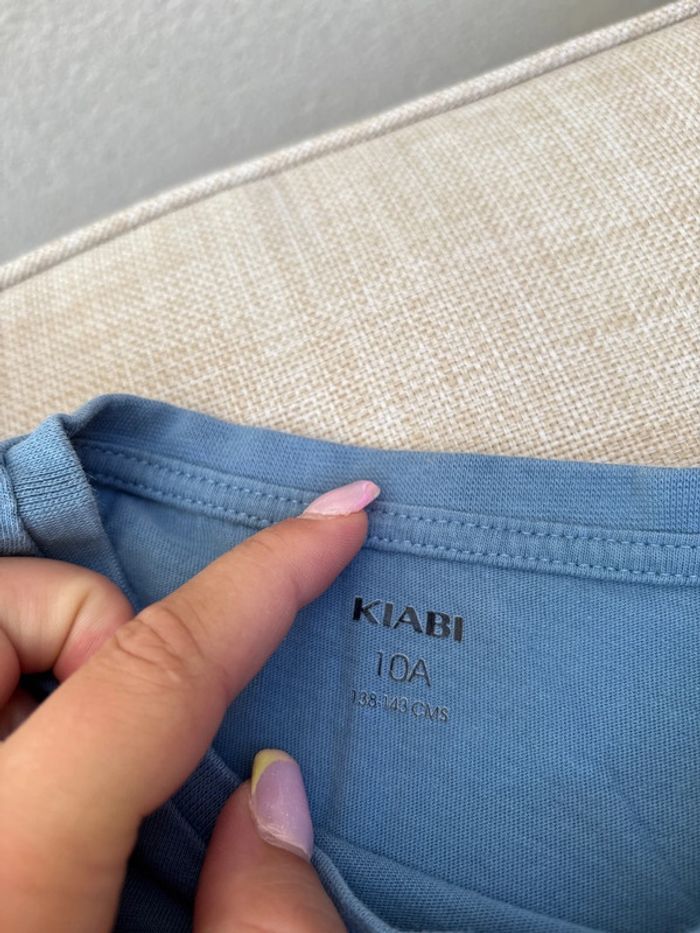 t shirt bleu - photo numéro 3