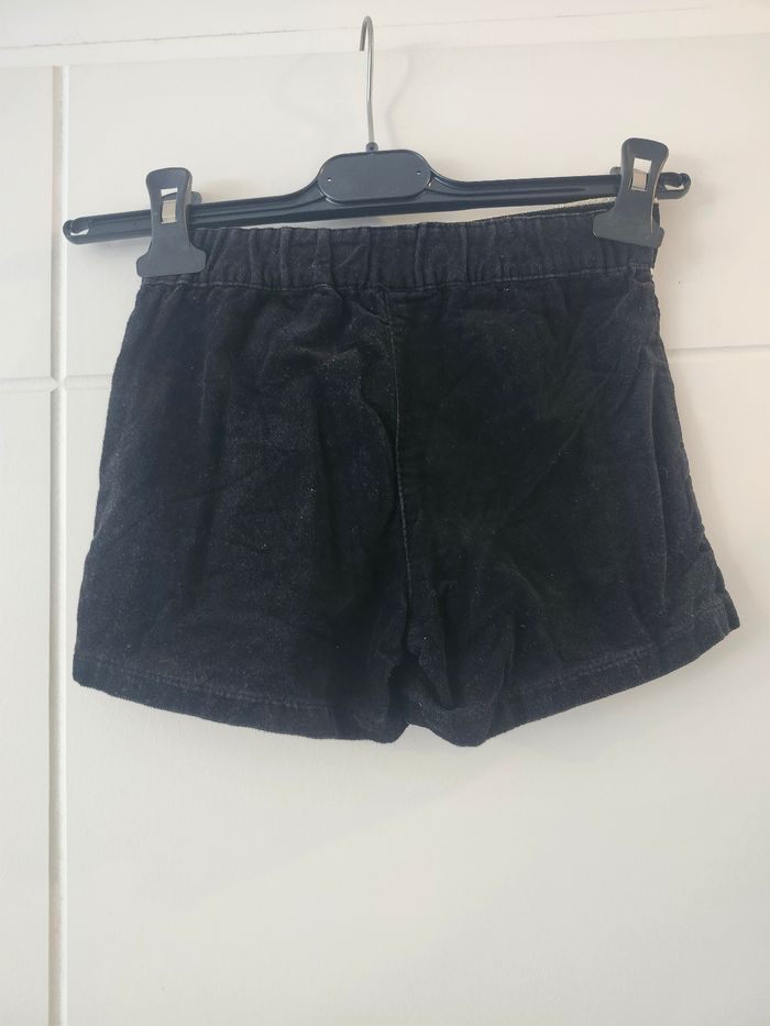 Jupe short velours noir Gemo - photo numéro 3