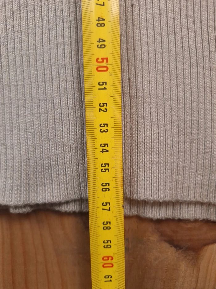 Pull vintage ralph lauren polo jeans femme - beige - taille XL - photo numéro 7