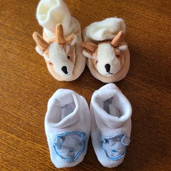 Lot de chaussons bébé 