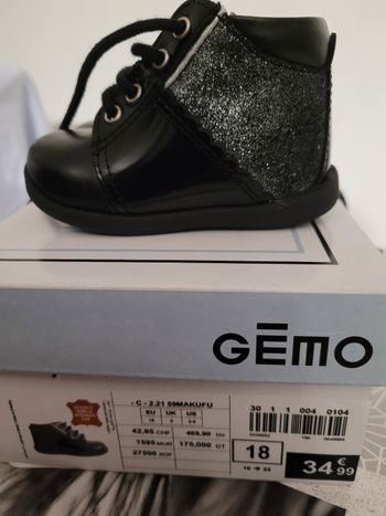 Bottines premier pas fille