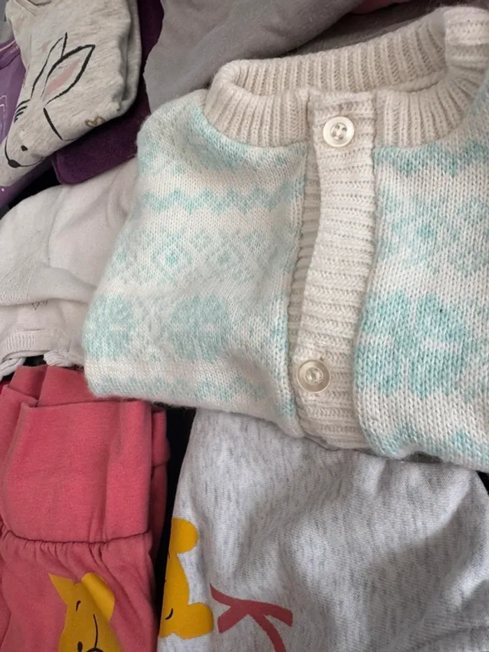 👚👖 lot 18 vêtements - bébé fille - 18-24 mois- toutes marques - 18-24 mois - bon état très bon état - photo numéro 11