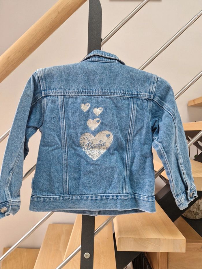 Veste jeans barbie - photo numéro 3