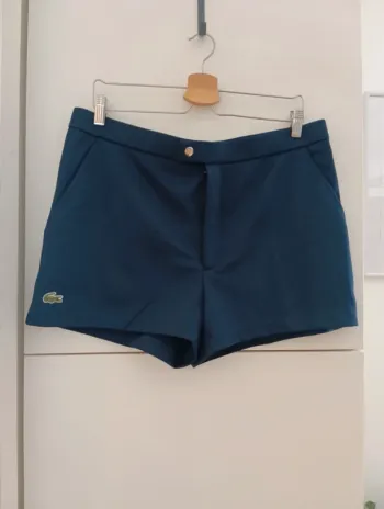 Short Lacoste vintage bleu marine