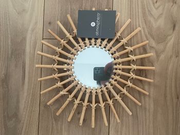 Miroir rotin