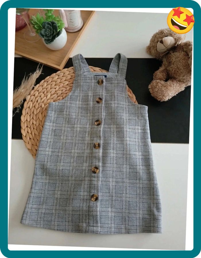 Robe Salopette Okaïdi Taille 5 ans🌿💝 - photo numéro 3