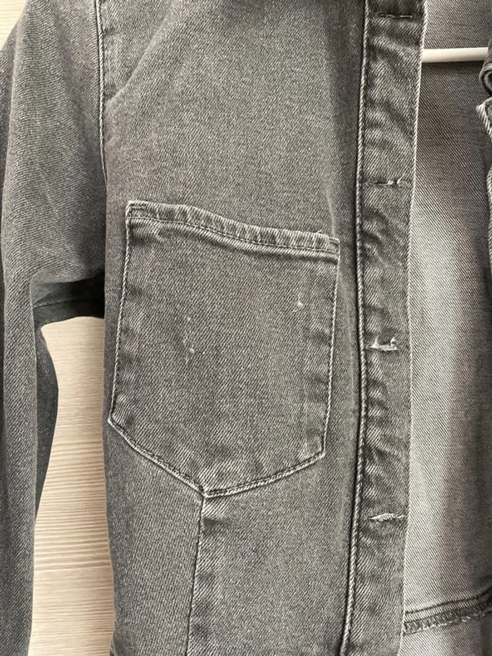 Robe en jeans noir - photo numéro 5