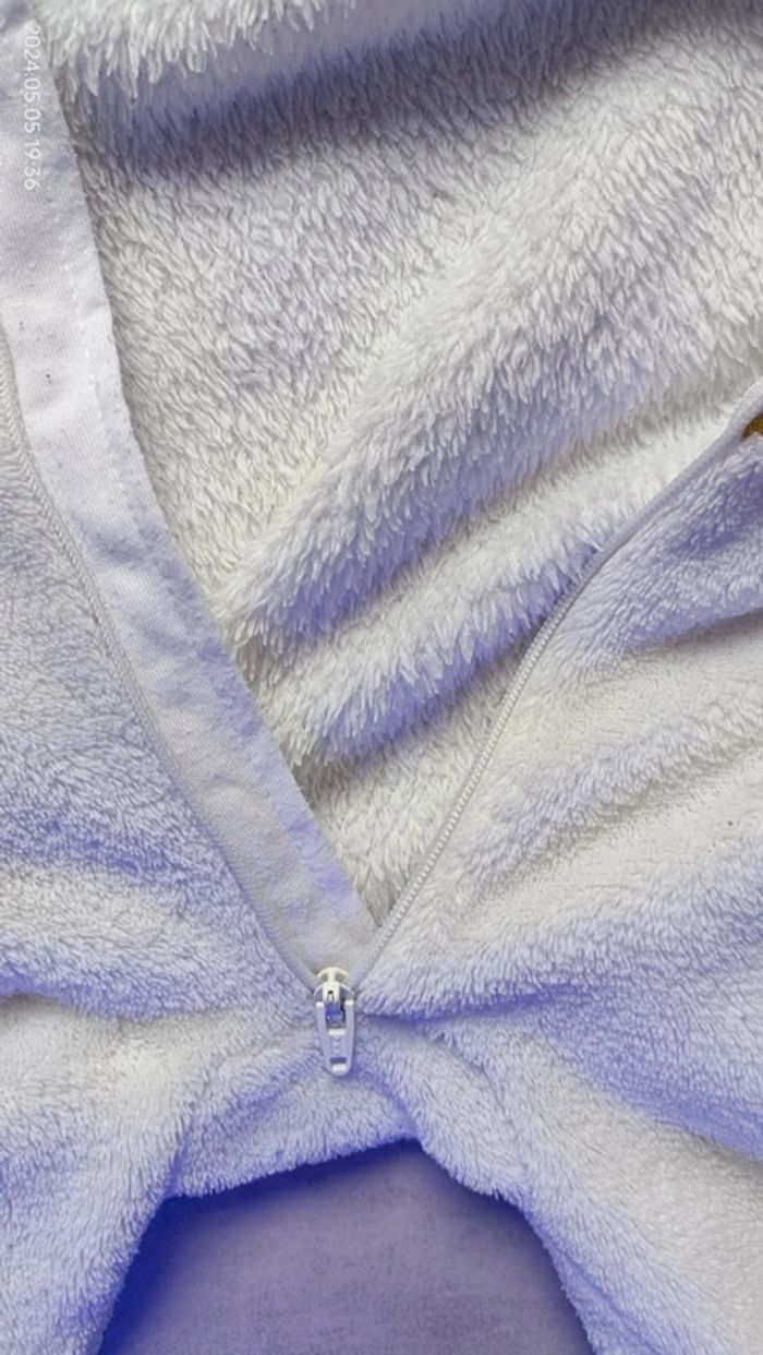 Combinaison/pyjama velours Licorne - 12 mois - photo numéro 7