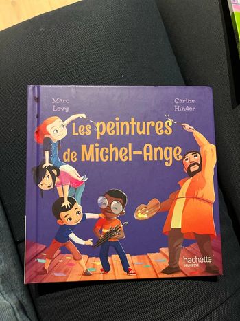 Livre pour enfants macdo les peintures de Michel-Ange