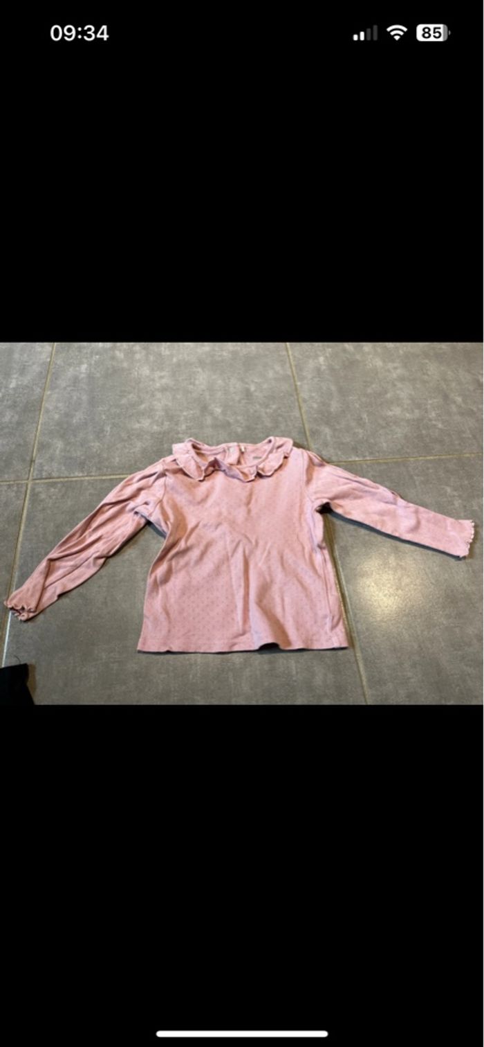 Lot de 5 tshirts manches longues fille - photo numéro 3