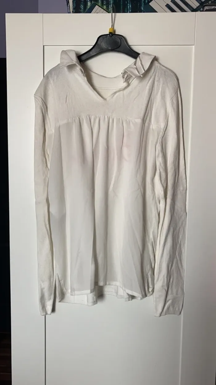 pull blanc - photo numéro 2
