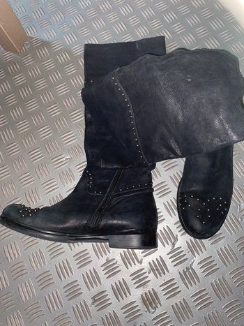 Bottes e cuir taille 36,  tres belles