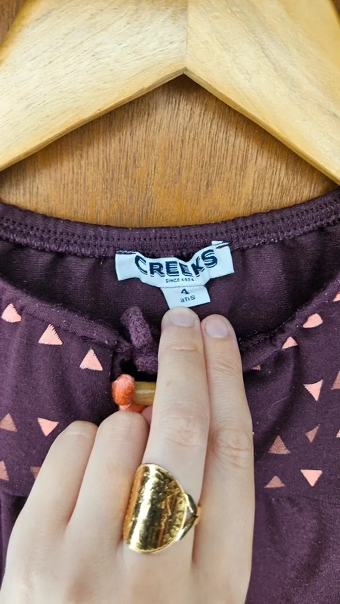 Robe violette Creeks - photo numéro 2