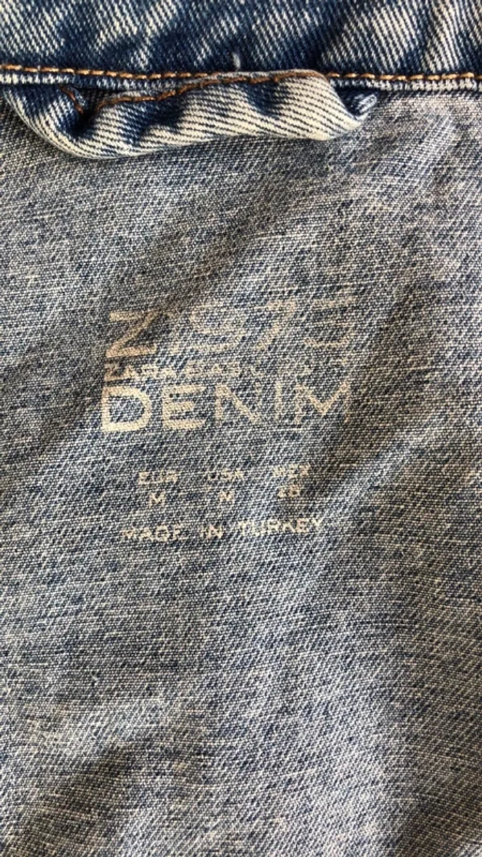 Veste en jean Zara - photo numéro 5