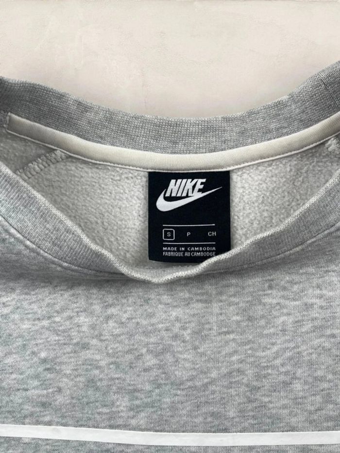 Sweat Nike gris, S, hoodies nike, round Neck, col rond (223) - photo numéro 6