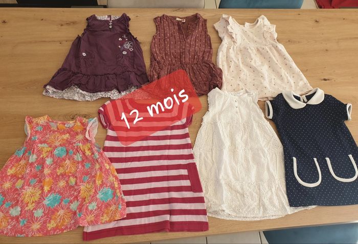 Lot robe 12 mois