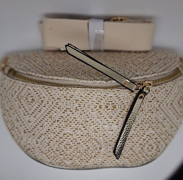 Sac Banane Neuve Beige Doré