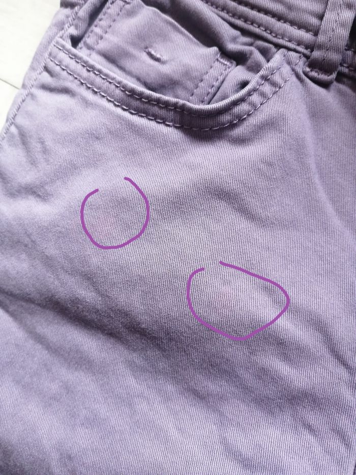 Jeans violet - photo numéro 3