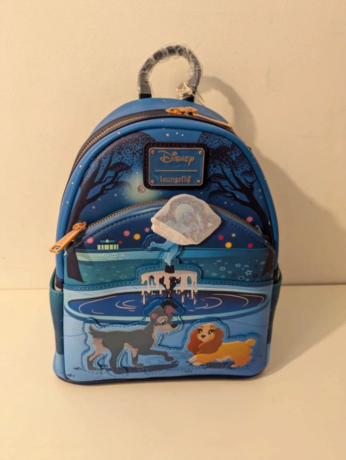 Loungefly sac à dos La belle et le clochard 70 eme anniversaire