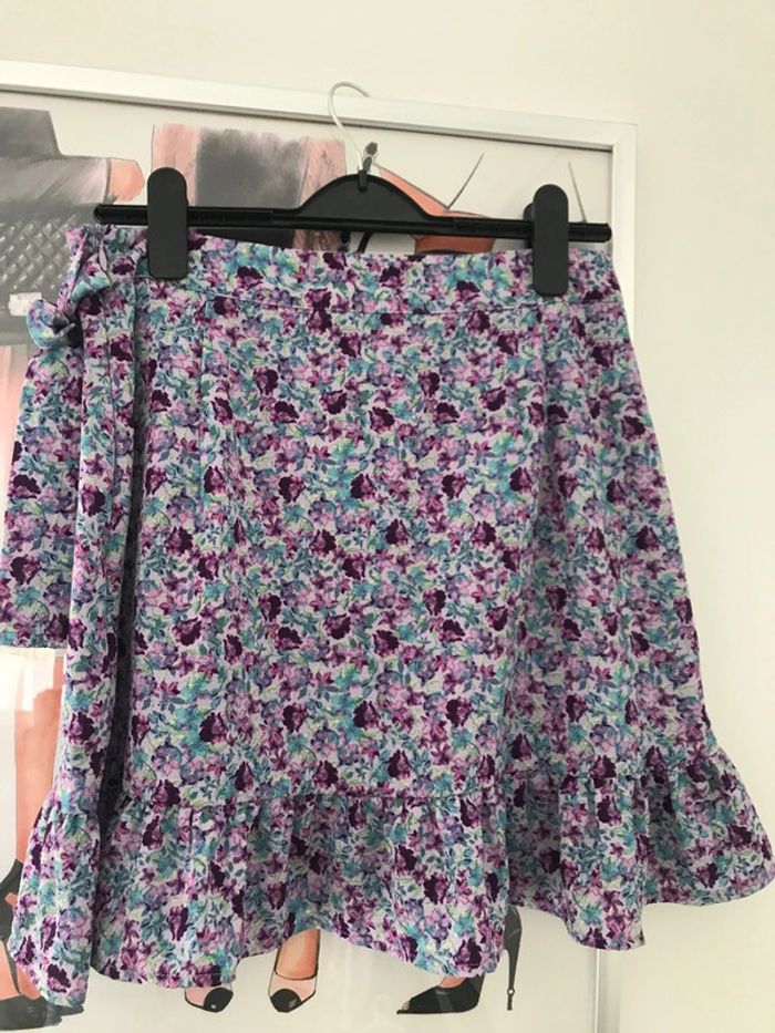 Jupe fleurs liberty 38 - photo numéro 7