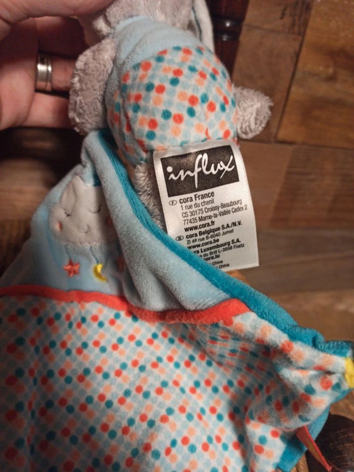 Doudou lapin nuage influx tbe - photo numéro 3