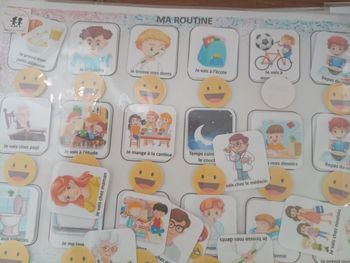 Routine  garçon   peau claire