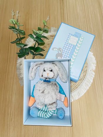 Doudou lapin « doudou et compagnie »