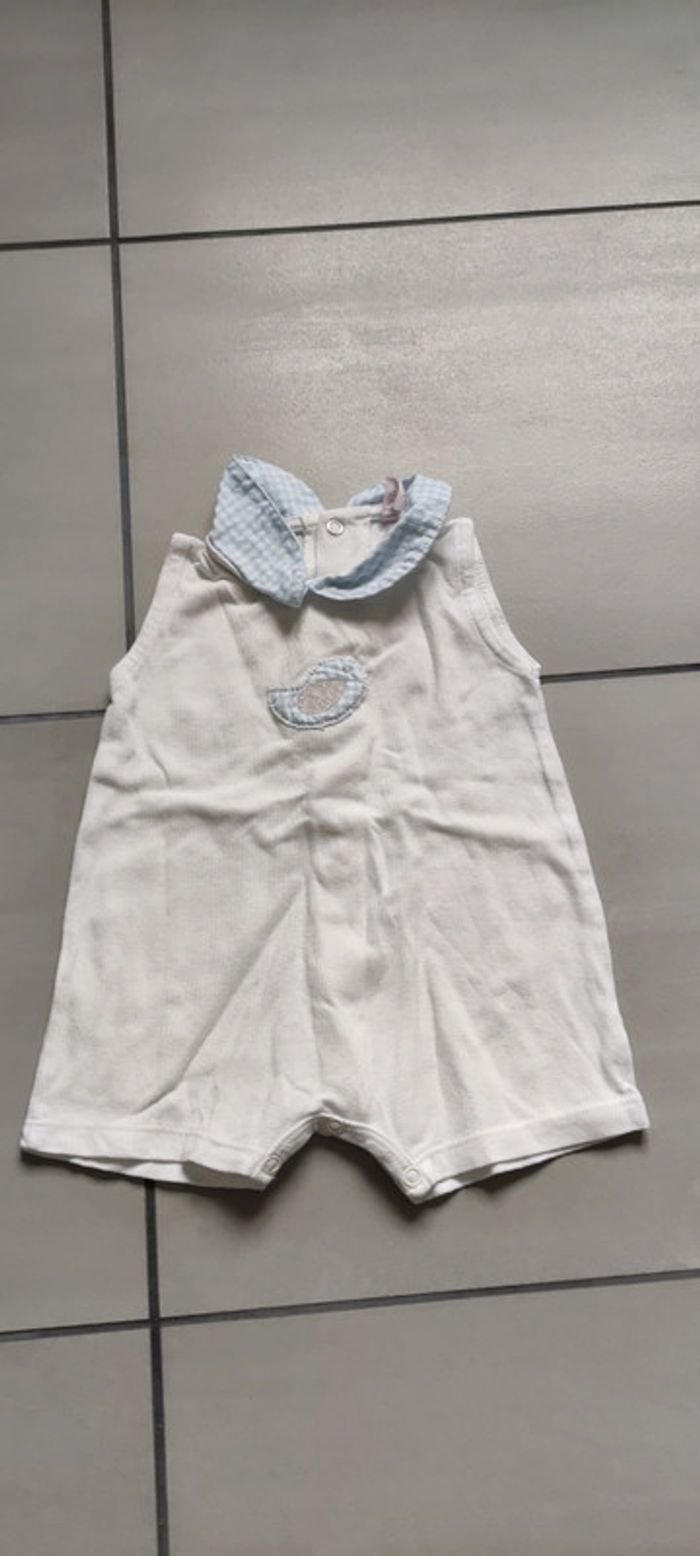 Combinaison short garçon