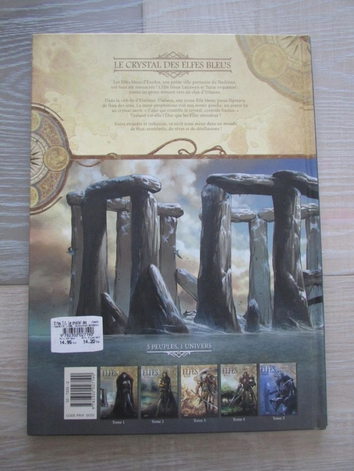 Bande dessinée Elfes Tome 1 - Le Crystal des Elfes bleus - photo numéro 3