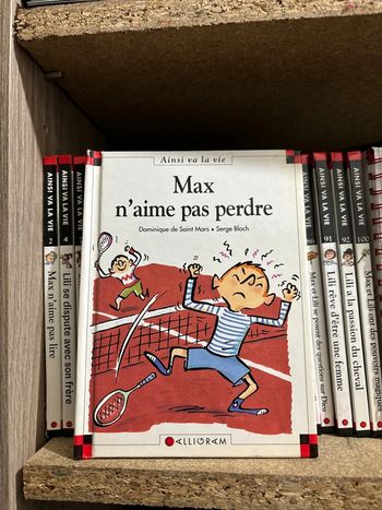 Livre Max n’aime pas perdre