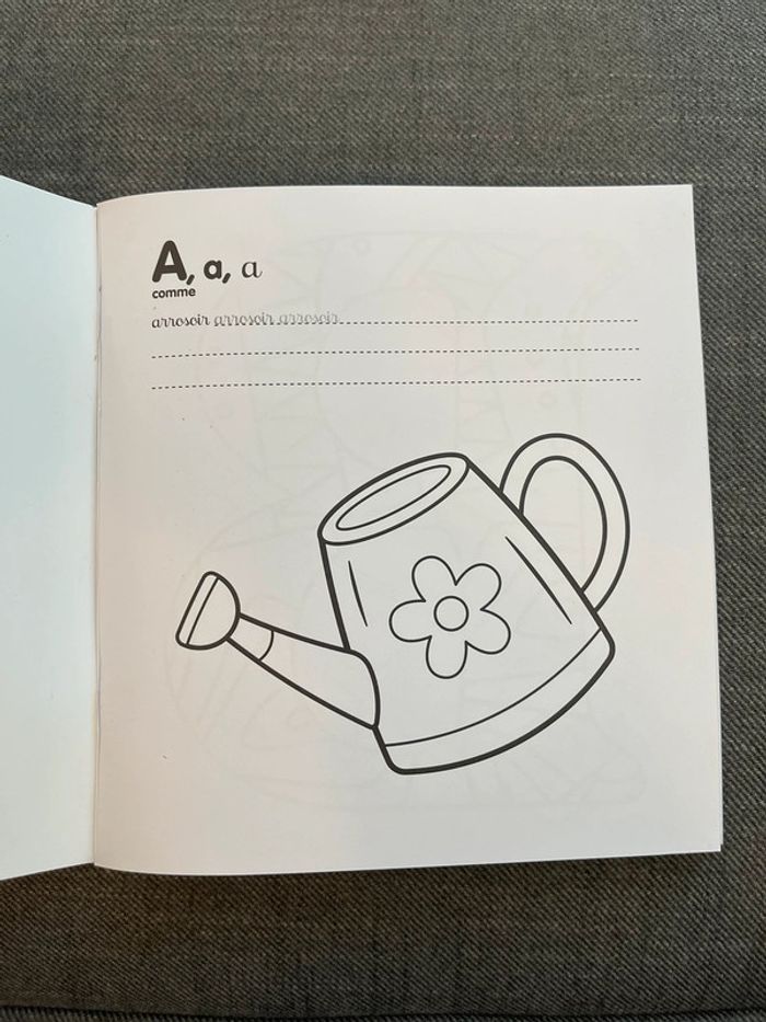 Abécédaire à colorier - Éditions grenouilles - photo numéro 2