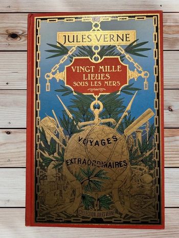 Livre Jules vernes 20000 lieues sous les mers