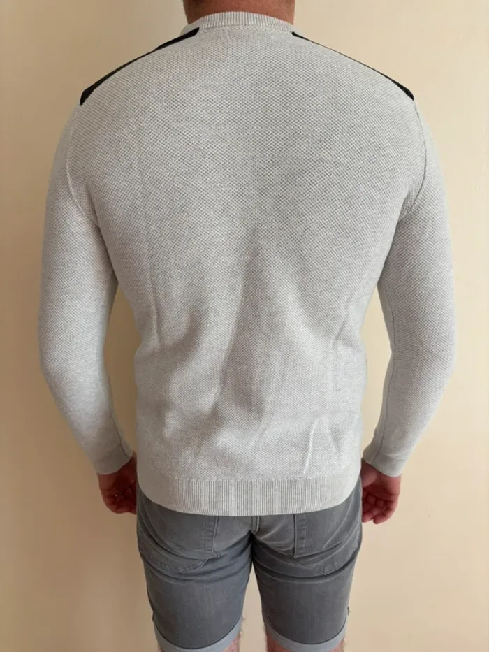 Pull gris - Homme - M/38 - photo numéro 3