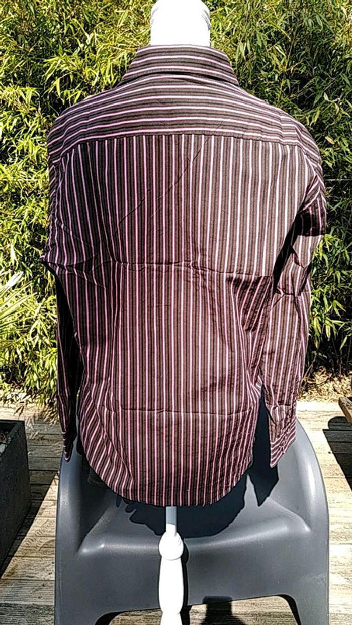 Chemise rayures Celio homme taille M - photo numéro 4