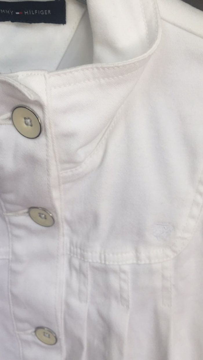 Veste blanche fille T12 ans Tommy Hilfiger - photo numéro 5