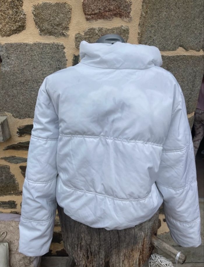 Doudoune courte blanche - H&M Divided - photo numéro 7