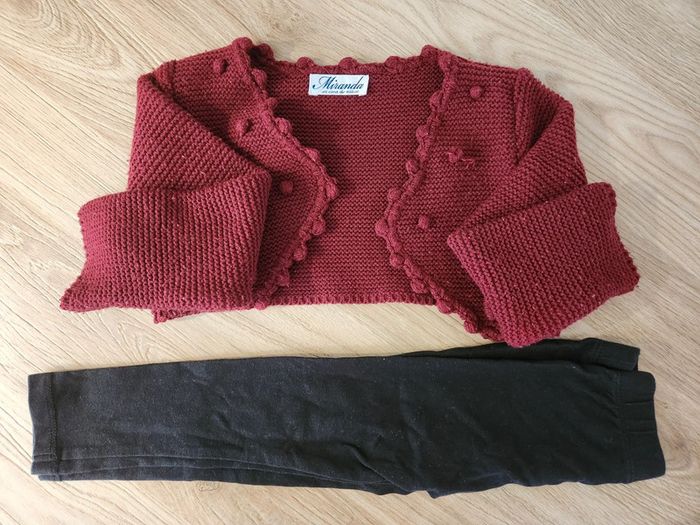 Lot legging et boléro