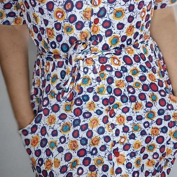 Robe  pois poches Vintage Dressing (multicolore), L / 40 / 12