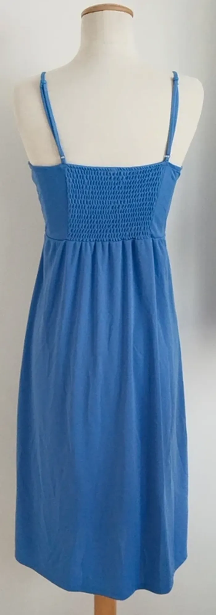 Superbe robe bleu H&M taille 36 - photo numéro 3