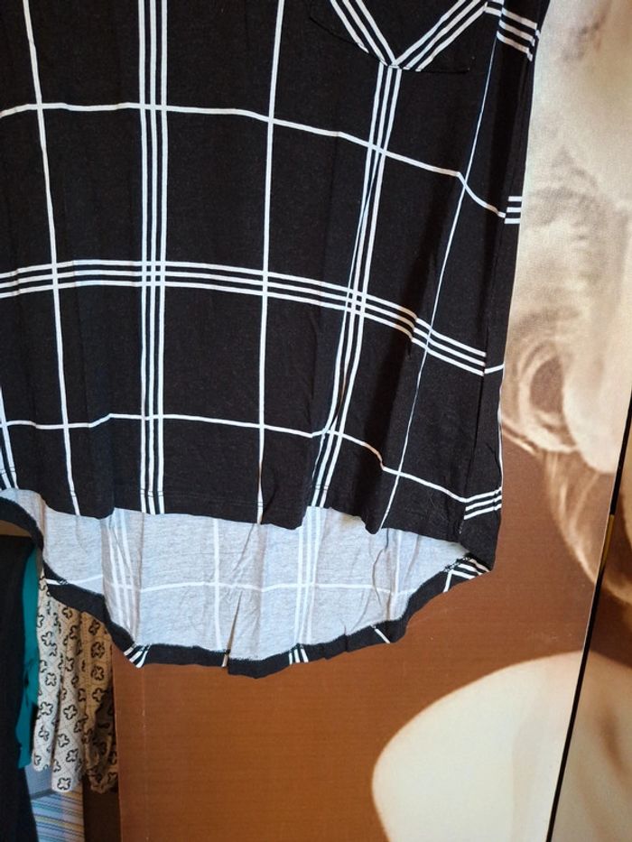 Tunique débardeur carreaux - photo numéro 5