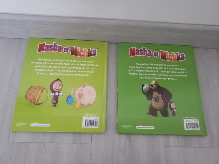 Lot de 2 livres Masha et Michka - photo numéro 2