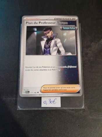 Carte Pokémon Plan du Professeur Turum 171/182