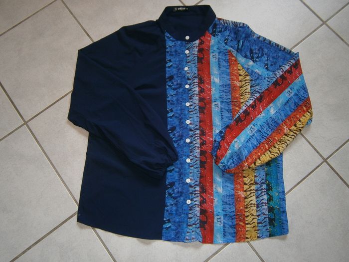 Chemisier ML marine SHEILAY Taille L