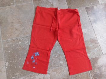 Pantacourt Orange Taille 46