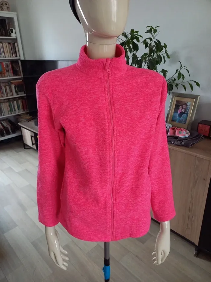 Gilet polaire rose fluo S /M - photo numéro 15